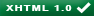 Valid XHTML 1.0 Transitional